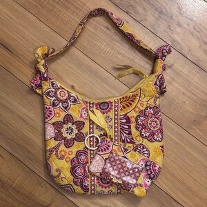 Vera Bradley Olivia Handbag in Bali Gold